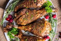 Crispy Oven-Roasted Turkey Drumsticks Recipe