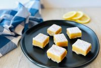 Tangy Lemon Bars with Crispy Graham Cracker Crust