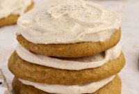 Soft Pumpkin Cookies with Cream Cheese Frosting Recipe