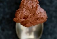 Decadent Dark Chocolate Buttercream Frosting Recipe