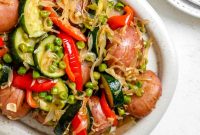 Sautéed Baby Potatoes and Mixed Vegetables Skillet