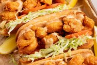 Shrimp Po’ Boy Sandwich Recipe: Crispy Cajun Shrimp on French Bread