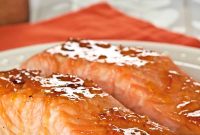 Orange Marmalade Bourbon-Glazed Salmon Recipe for Dinner
