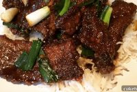 Mongolian Beef with Scallions and Savory Stir-Fry Sauce