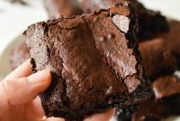 Decadent Fudge Brownies Made with Sweetened Condensed Milk