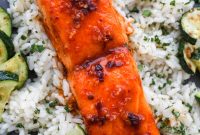 Chipotle Maple Air-Fried Salmon Recipe with Crispy Glaze