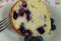 Lemon Blueberry Pound Cake Recipe with Zesty Glaze
