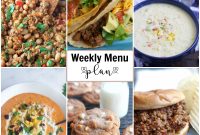 Weekly Meal Plan: Week 110 Menu Guide and Shopping List