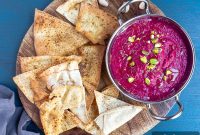 Roasted Beetroot Yogurt Dip with Warm Spices
