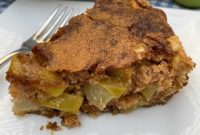 Moist Fresh Apple Cake Recipe with Simple Ingredients
