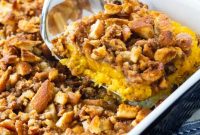 Creamy Butternut Squash Casserole with Crispy Parmesan Topping