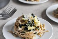 Creamy Spinach and Artichoke Linguine Recipe