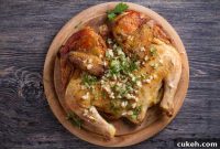 Smoked Spatchcock Chicken with Applewood and BBQ Rub Recipe
