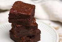 Vegan Mocha Fudge Brownies Recipe — Decadent Coffee Chocolate Treat