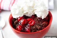 Decadent Instant Pot Black Forest Cobbler Recipe with Video