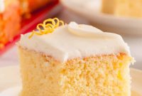 Moist Lemon Sheet Cake Recipe — Simple Citrus Dessert