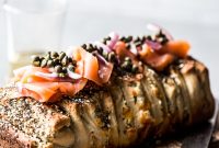 Cream Cheese, Bagel & Lox Pull-Apart Loaf Recipe
