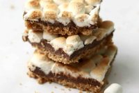 Chewy S’mores Bars Recipe with Graham Cracker Crust