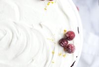 No-Bake White Chocolate Cranberry Tart Recipe
