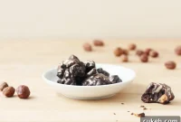 Dark Chocolate Hazelnut Cherry Bites — No-Bake Snack Recipe