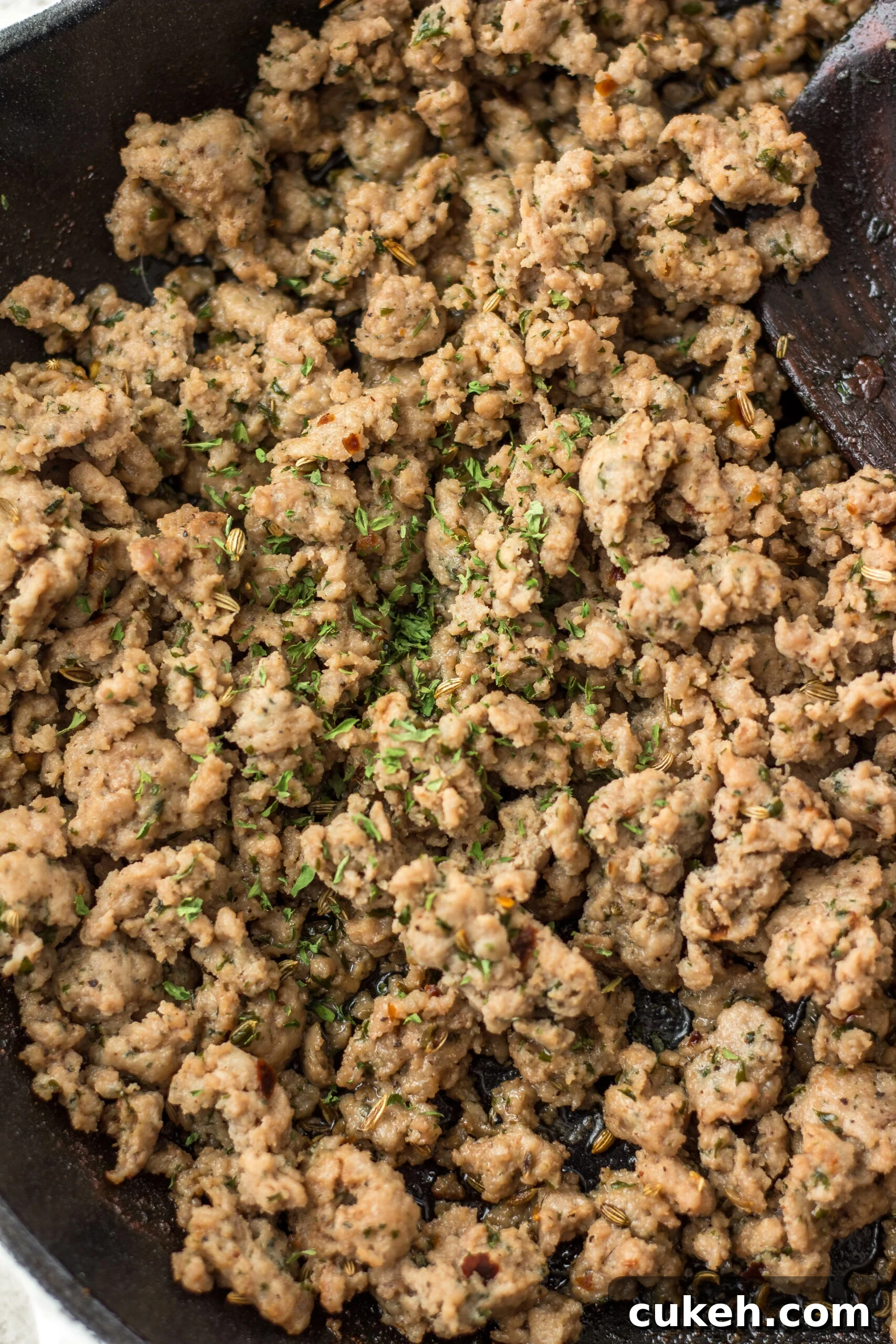 This homemade italian sausage is Whole30 and paleo. It is gluten free and sugar free and is the best way to have a healthy Italian sausage on hand. This recipe uses a few staple ingredients you likely already have on hand and is fast and easy to make. Plus it can be frozen for later or used right away! Stop looking for paleo italian sausage at the store and make your own! #Whole30recipes #healthyporkrecipes #glutenfreepork This homemade italian sausage is Whole30 and paleo. It is gluten free and sugar free and is the best way to have a healthy Italian sausage on hand. This recipe uses a few staple ingredients you likely already have on hand and is fast and easy to make. Plus it can be frozen for later or used right away! Stop looking for paleo italian sausage at the store and make your own! #Whole30recipes #healthyporkrecipes #glutenfreepork