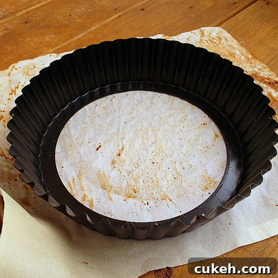 Paderno deep dish tart pan.