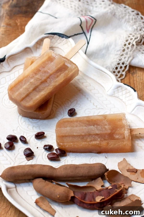 paletas de tamarindo