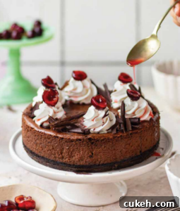 Black Forest Cheesecake