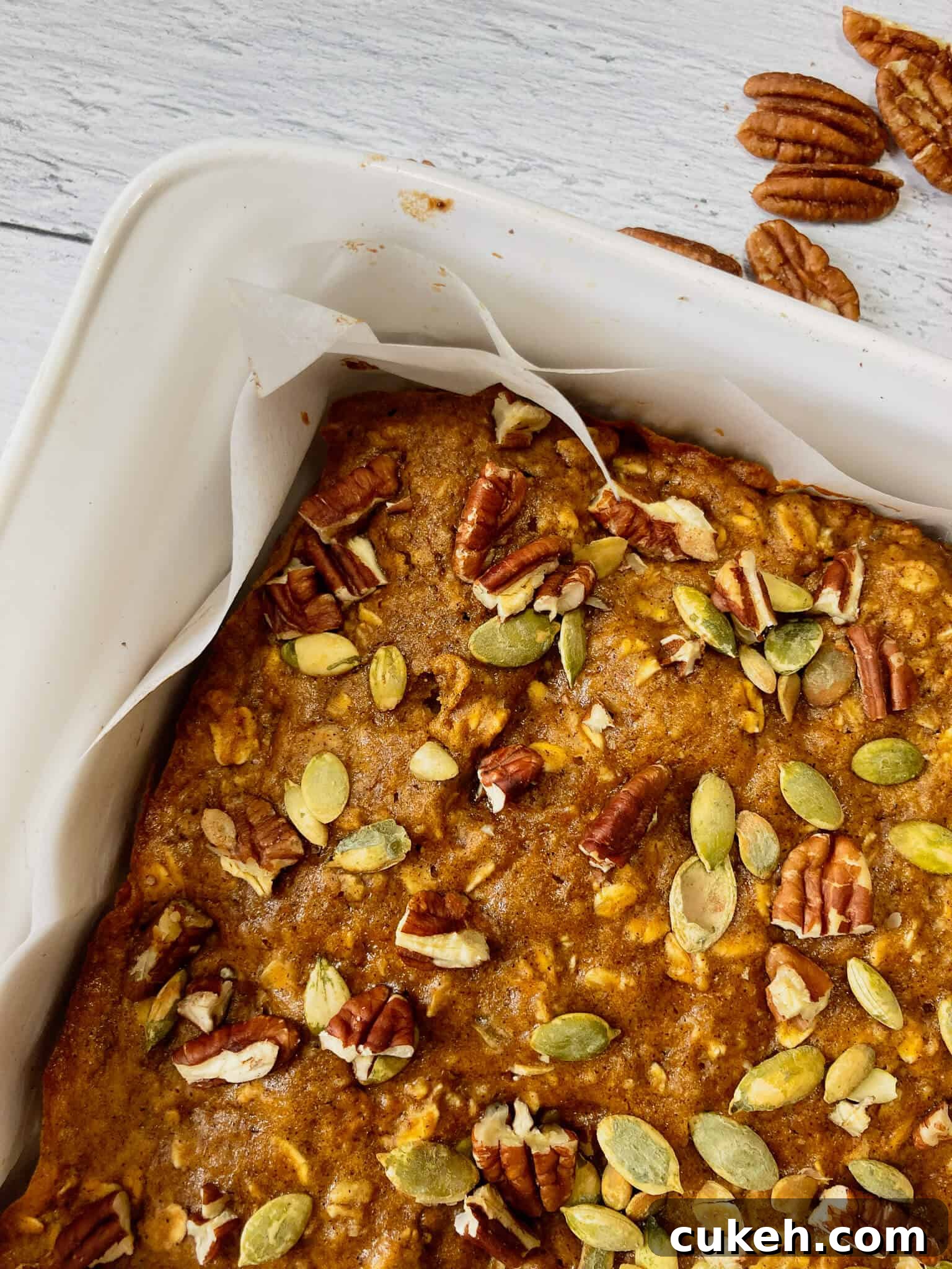 Oatmeal Pumpkin Bars