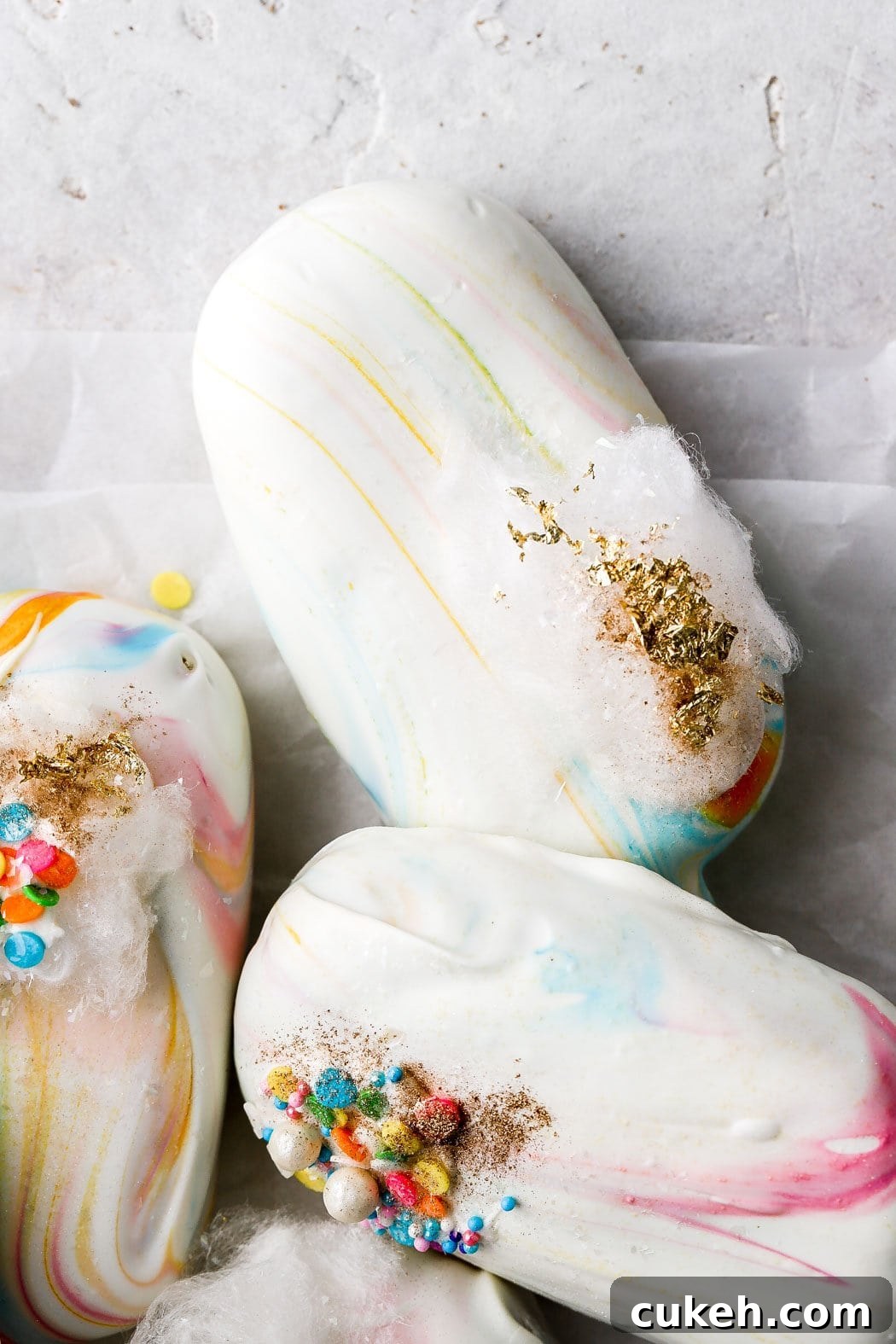 white cakesicles