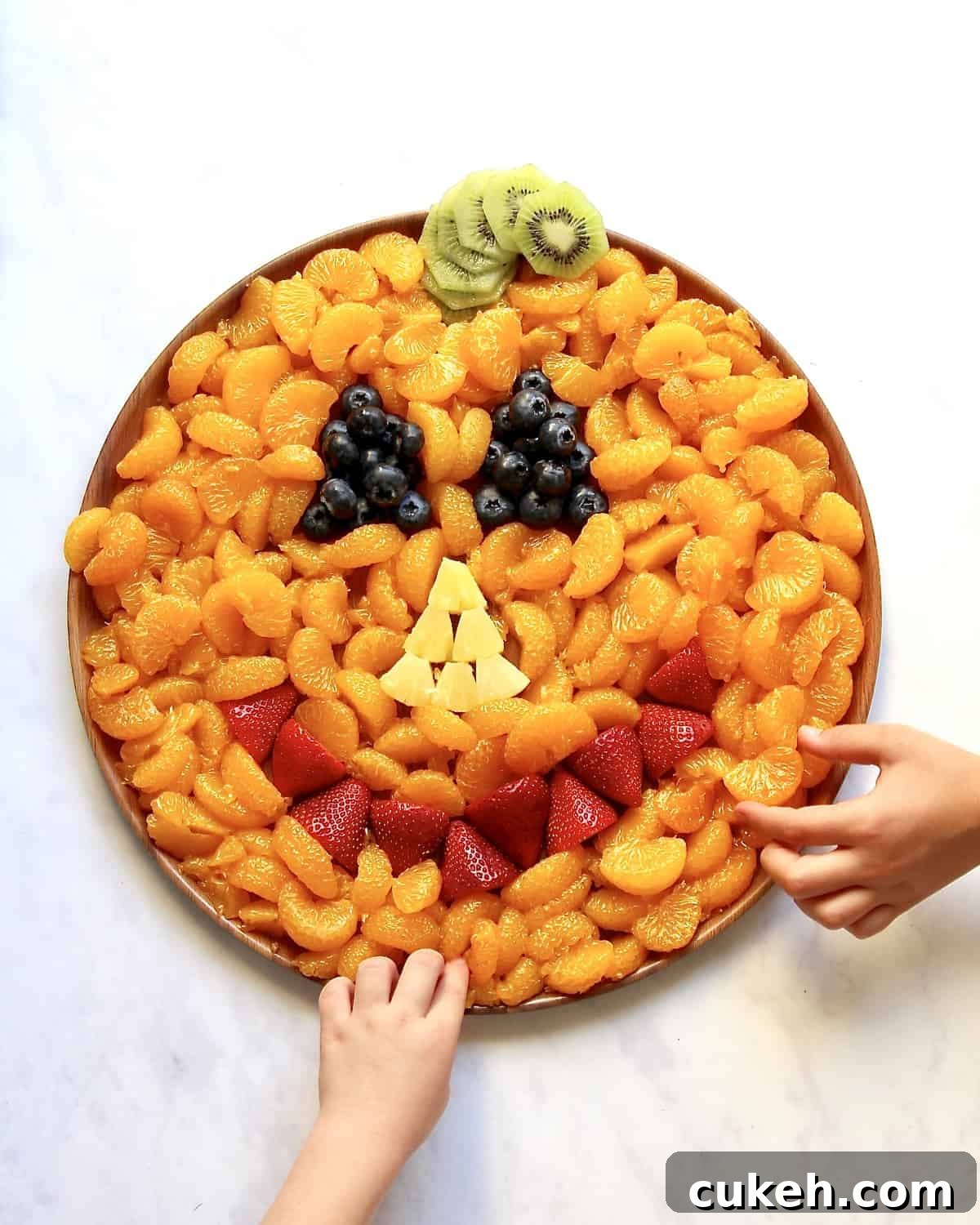 Pumpkin Fruit Platter