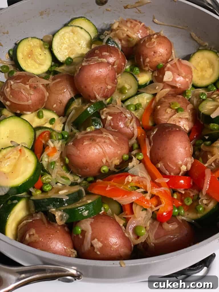 Sautéed Baby Potatoes and Mixed Vegetables Skillet 8 img 1194 10
