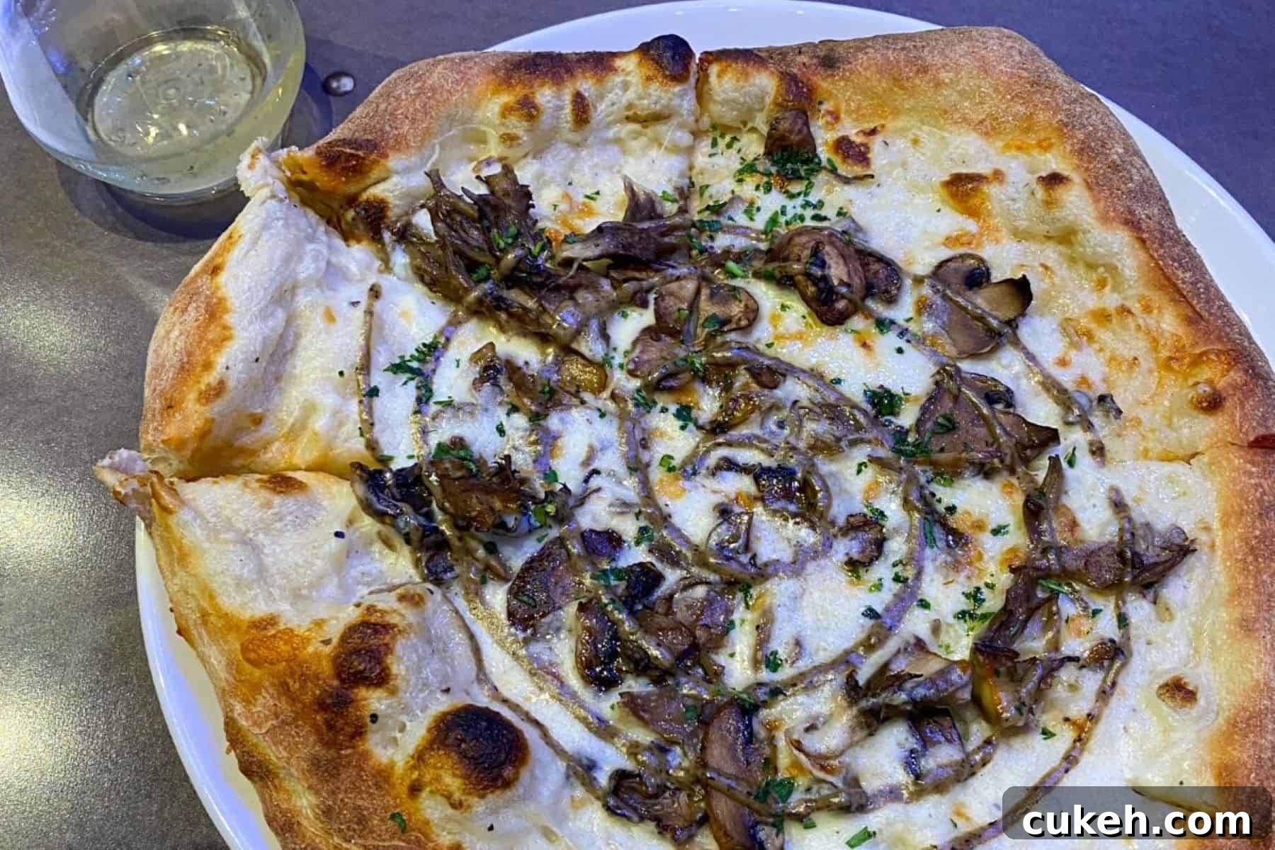 epic universe pizza moon giant mushroom pizza