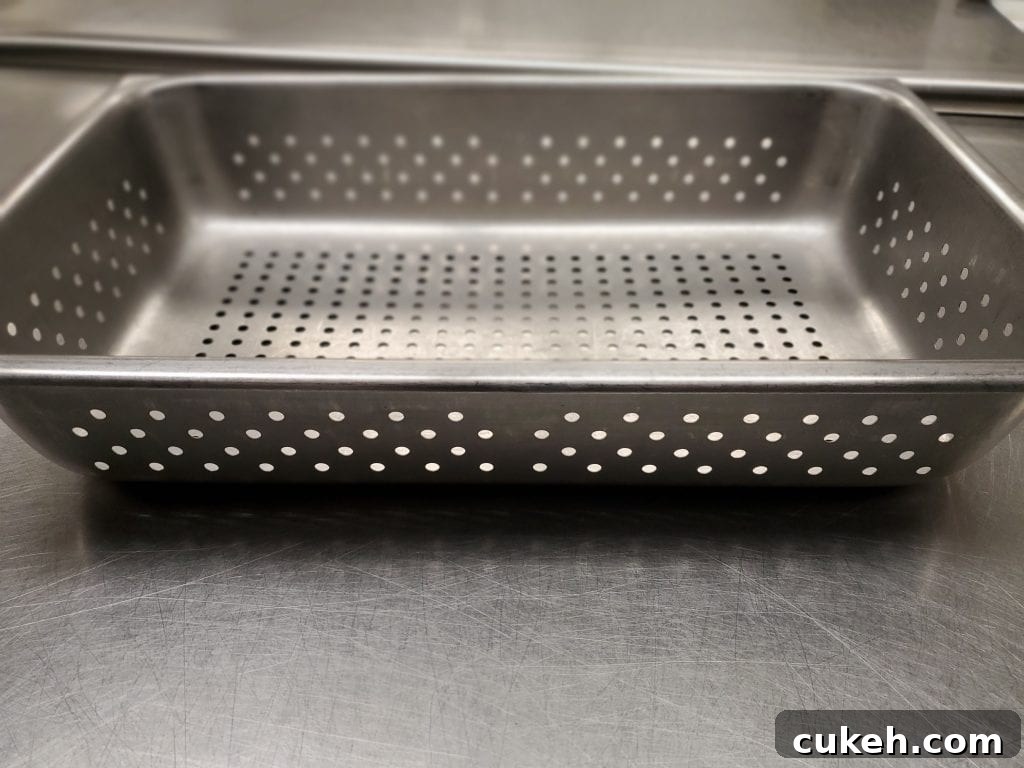 Mastering Vegetable Steaming: Techniques for Better Flavor & Texture 6 perforated pan for steaming