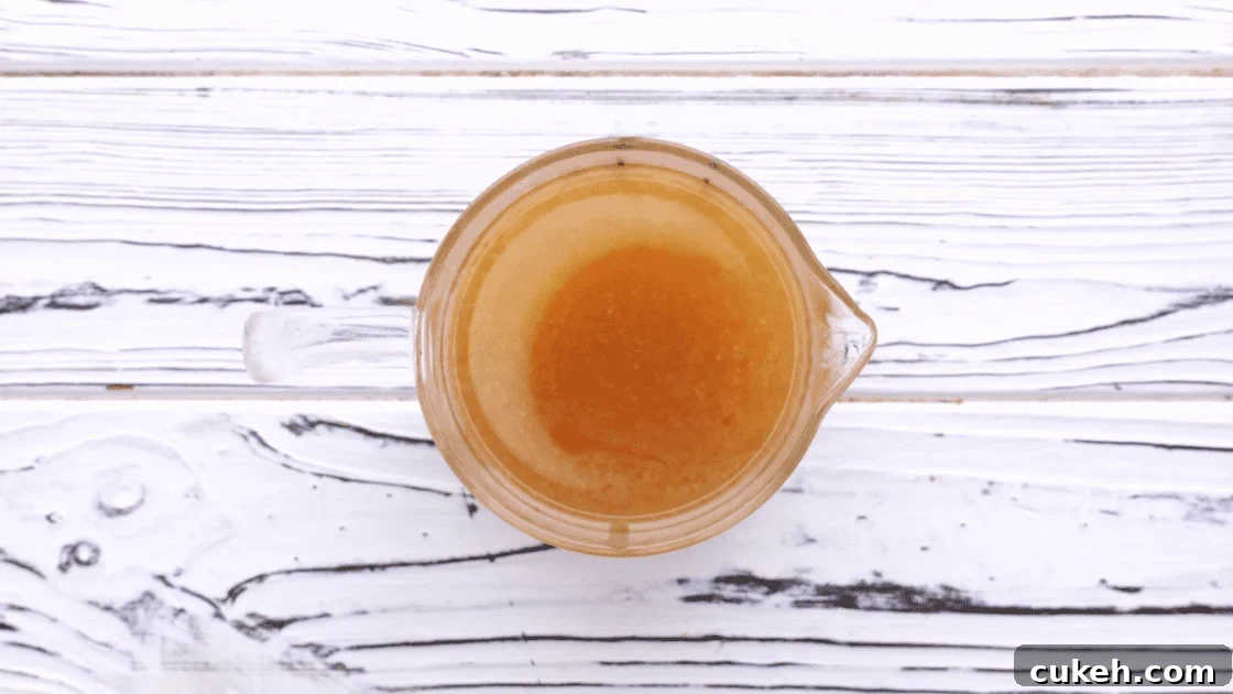 Reserve juices and make sauce.
