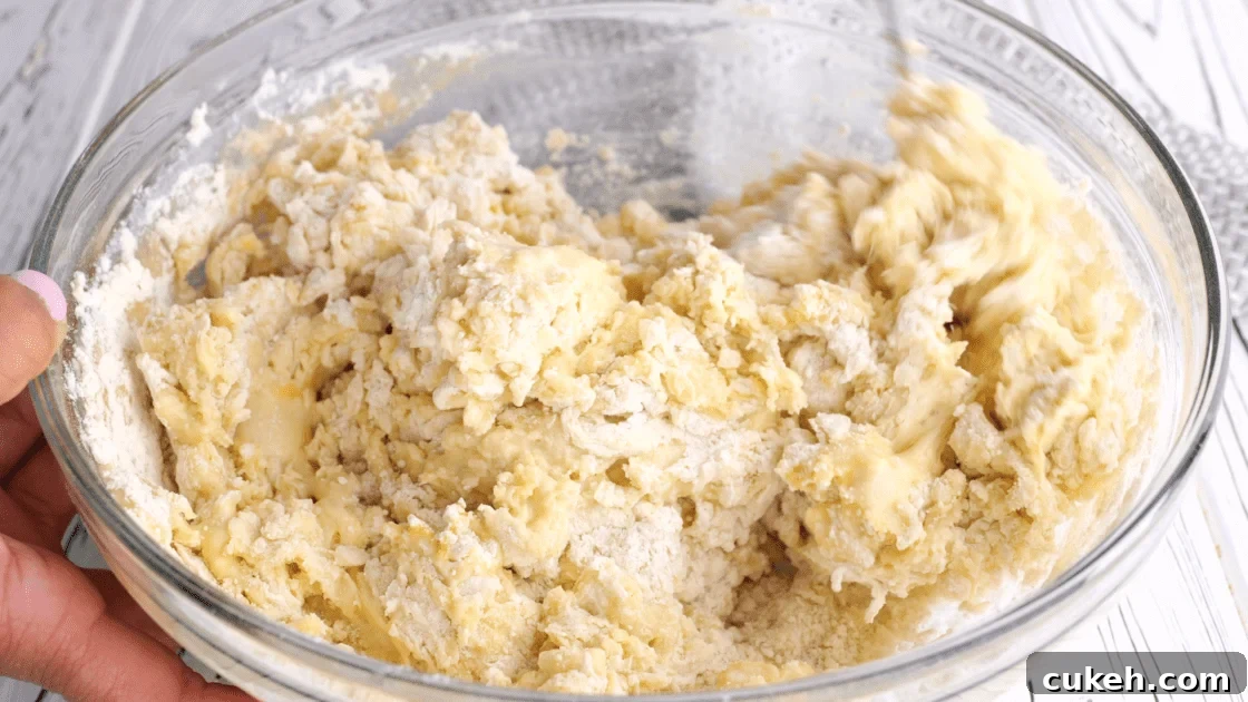 Mix dough ingredients.