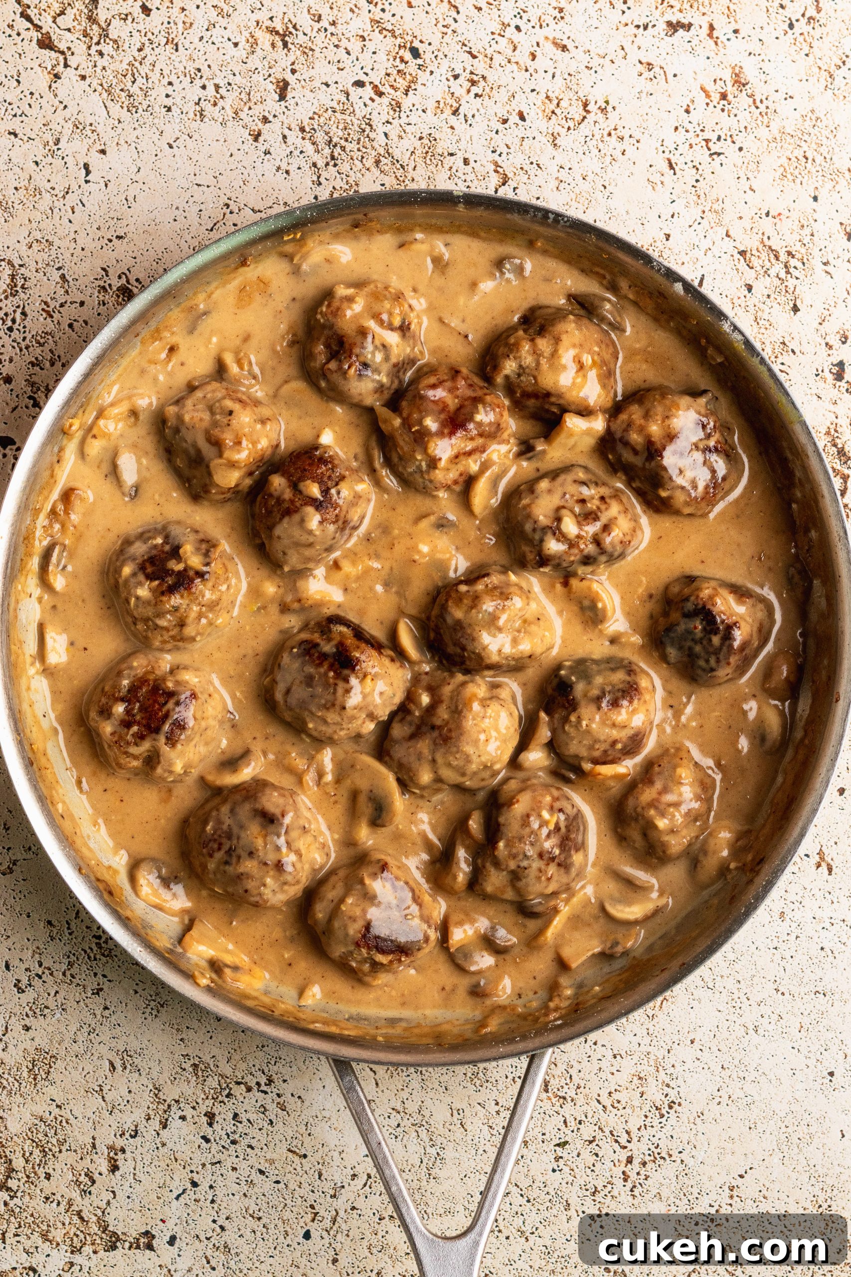 Chicken Marsala Meatballs