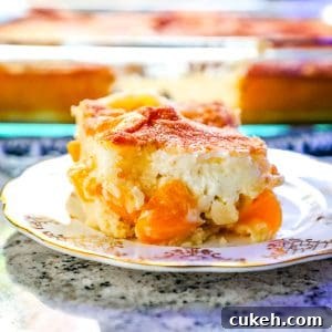 Peaches and cream cake thumbnail