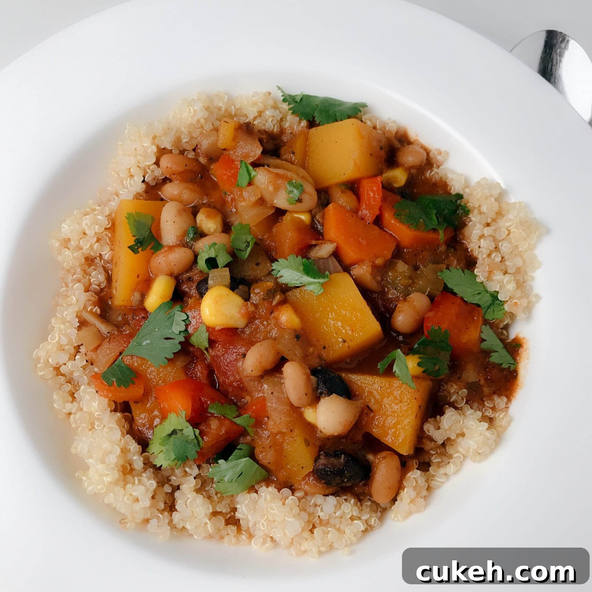 butternut vegetarian chili