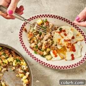 Leftover Turkey Hash