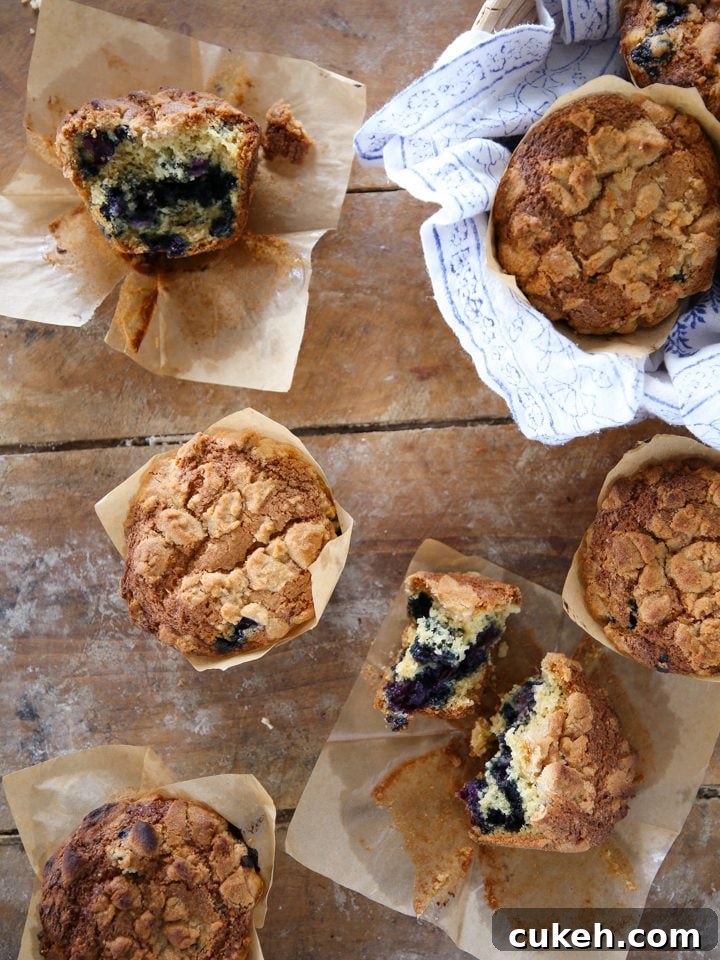 Giant Blueberry Muffins Recipe for Soft, Juicy Results 4 Jumbo Blueberry Muffins