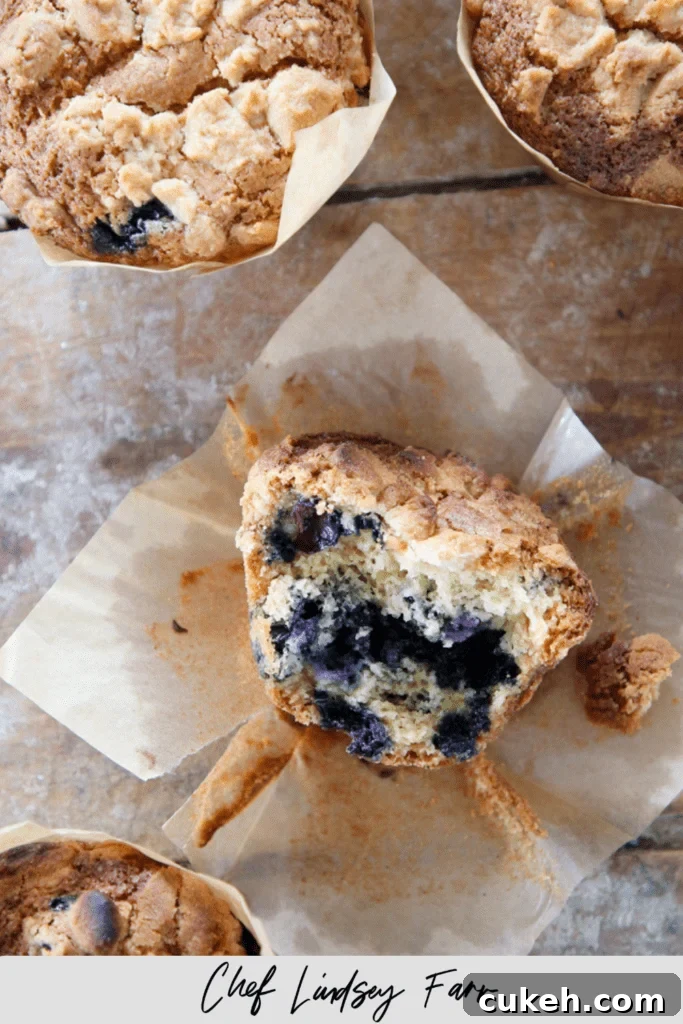 Giant Blueberry Muffins Recipe for Soft, Juicy Results 8 Jumbo Blueberry Muffins