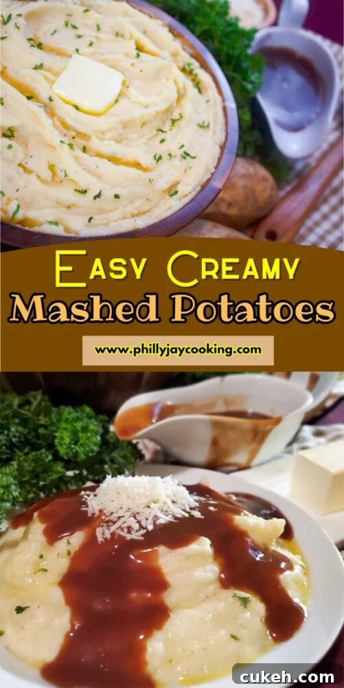 Smooth mashed potatoes