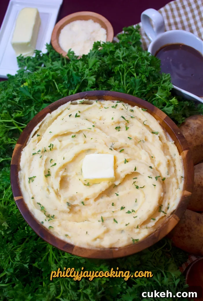 mashed potatoes