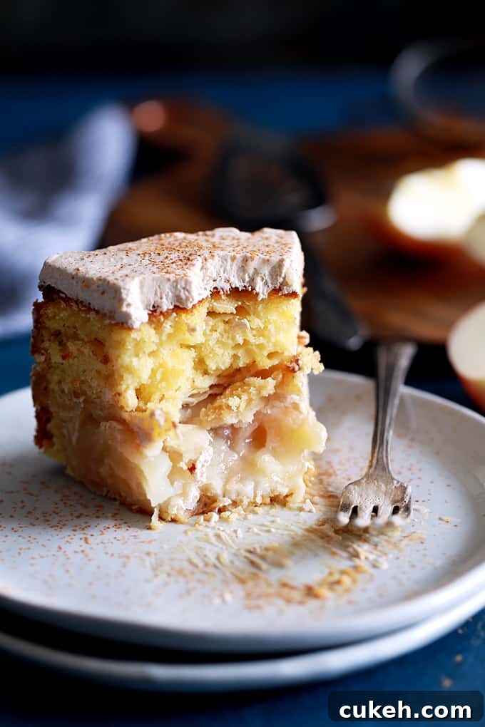 15 Thanksgiving Desserts to Impress Your Dinner Guests 13 Apple Piecakn (Apple Pie Baked in a Cake) | Melanie Makes