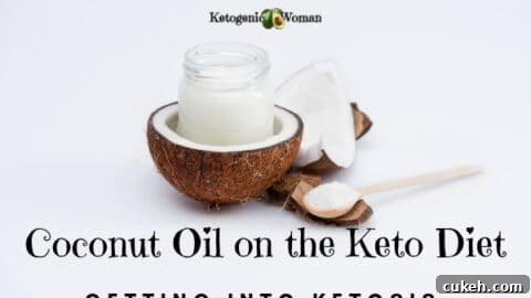 A cup of coffee, with Coconut oil