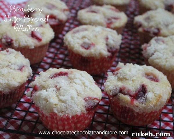 Strawberry Streusel Muffins