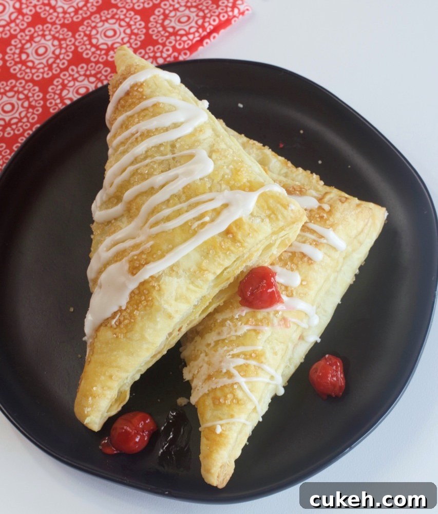 Cherry Turnovers.