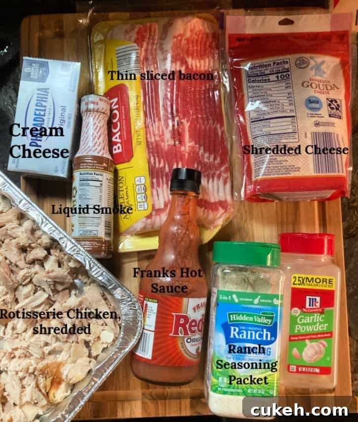 ingredients on a table