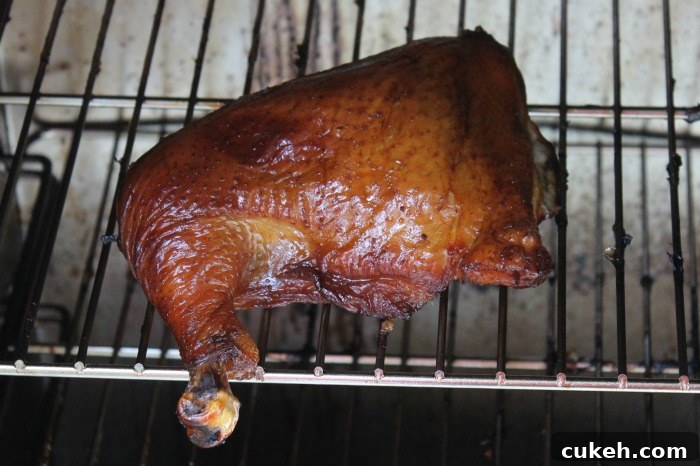 Coca Cola Chicken Leg Quarters smoked in smoker